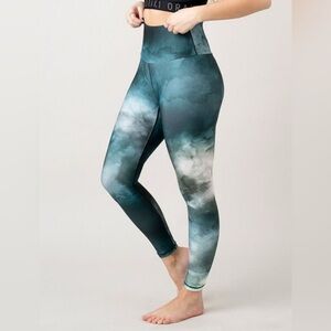 Oraki watercolor pine Women's Leggings